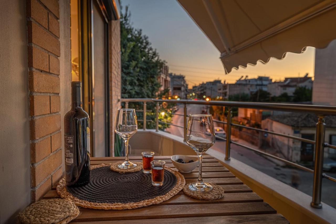 Enigma, A Lux And Boho City Apartment Downtown Превеза Экстерьер фото